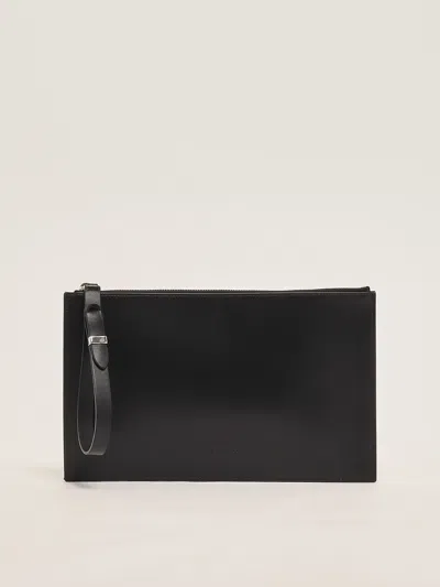 Orciani Pocket Con Polsiera Pocket Square In Black