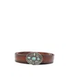 Orciani Pointed Belt In Pattern