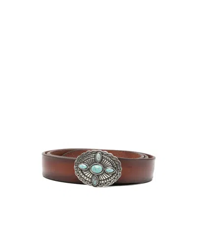 Orciani Pointed Belt In Pattern