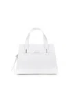 Orciani Posh Medium White Handbag In White
