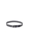 Orciani Positano Buckle Belt In Gray