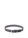 Orciani Positano Buckle Belt In Blue