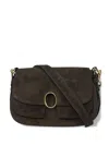 Orciani Ring-detail Cross Body Bag In Brown