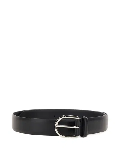 ORCIANI ROUND BUCKLE BELT