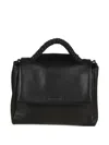 Orciani Scooby Leather Shoulder Bag