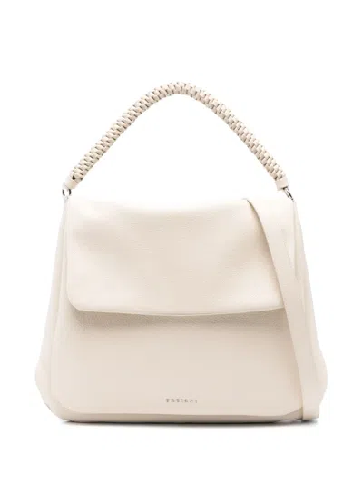 Orciani Scooby Tote Bag In Neutrals