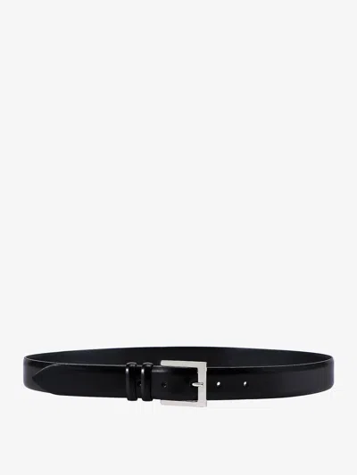 ORCIANI SHINY LEATHER BELT