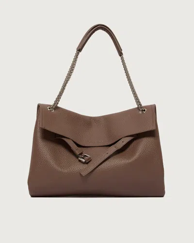 Orciani Shoulder Bag B02212-sof In Visone (vis)