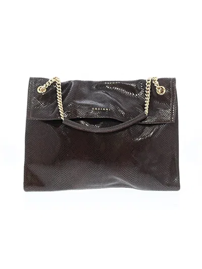Pre-owned Orciani Shoulder Bag In Brown