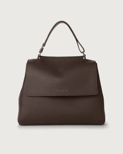 Orciani Shoulder Bag Bt2006-sof In Testa Di Moro (tmo)