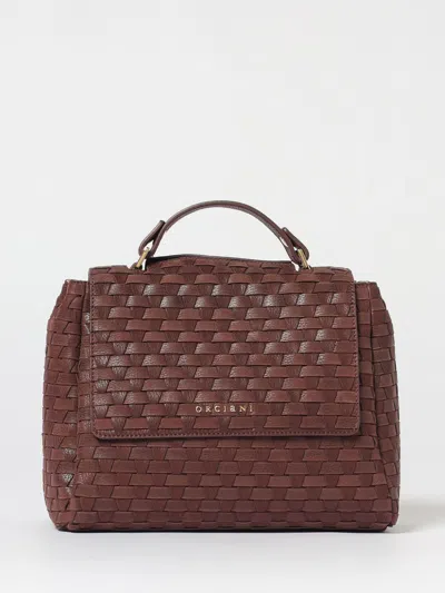 Orciani Shoulder Bag  Woman Color Wine In Burgundy