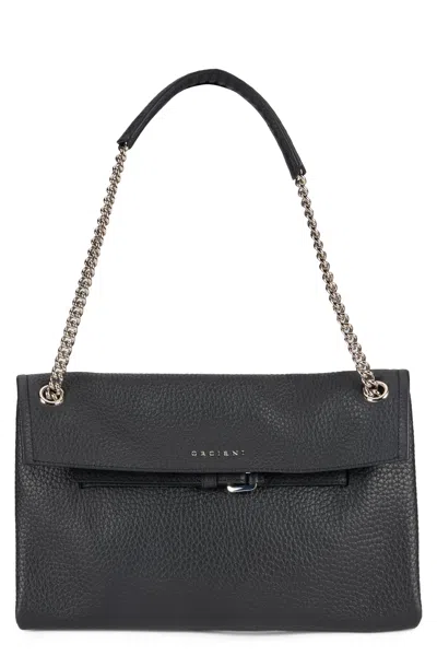 Orciani Shoulder Bag Venus Nabucco Small In Leather In Animal Print