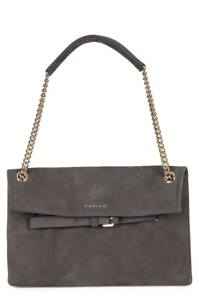 Orciani Shoulder Bag Venus Nabucco Small In Leather In Gray