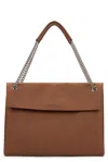 Orciani Shoulder Bag Venus Soft Medium In Leather In Brown