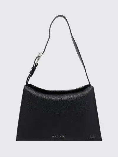 ORCIANI ORCIANI TRINITY HAMMERED LEATHER BAG