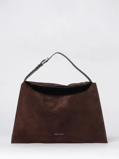 Orciani Shoulder Bag Woman  In Brown