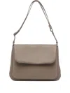 Orciani Taupe Small Soft Diana Crossbody Bag In Neutral