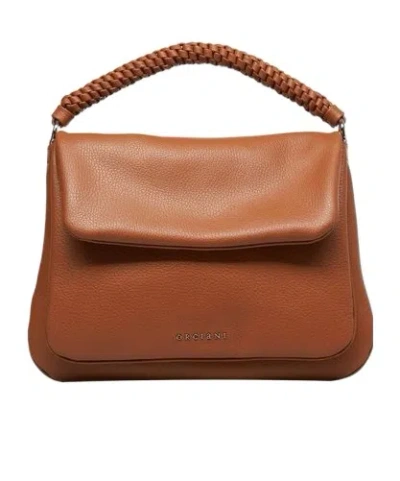 Orciani Small Handbag In Brown
