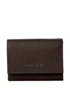 Orciani Small Logo-appliqué Wallet In Burgundy