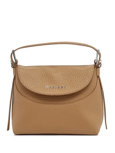 Orciani Small  Nana Soft Tote Bag In Neutral