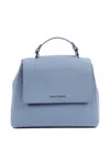 Orciani Small Sveva Soft Tote Bag In Blue