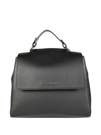 Orciani Small Sveva Tote Bag In Black