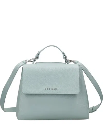 Orciani Small Sveva Tote Bag In Blue