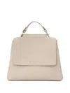 Orciani Small Sveva Tote Bag In Neutrals