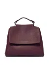 Orciani Small Sveva Tote Bag In Purple
