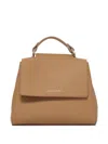 Orciani Small Sveva Tote Bag In Purple