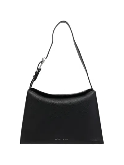 Orciani Small Trinity Leather Shoulder Bag In Pattern
