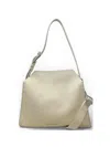 Orciani Small Trinity Soft Leather Shoulder Bag In Neutral
