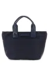 Orciani Logo-patch Shoulder Bag In Black