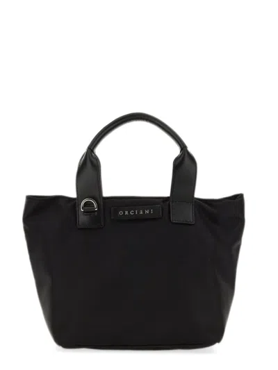Orciani Smart Ecoline Handbag In Noir