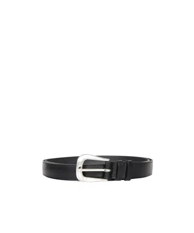 Orciani Smooth Leather Belt.