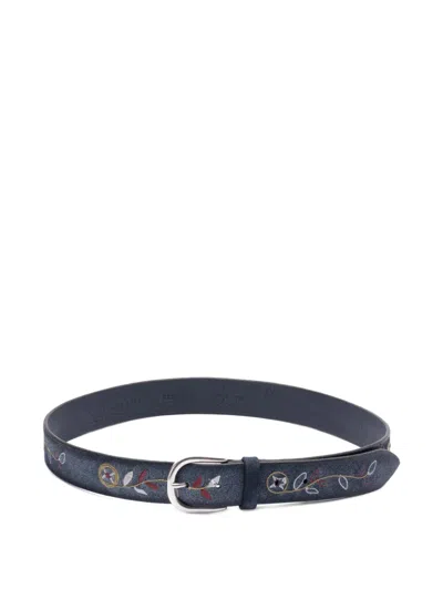 Orciani Soapy Spring Belt In Blue