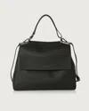 Orciani Soft Mini Shoulder Bag In Black