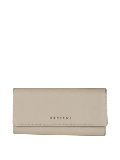Orciani Soft Wallet In Beis