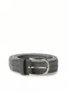 Orciani Stretch Wool Belt In Gray
