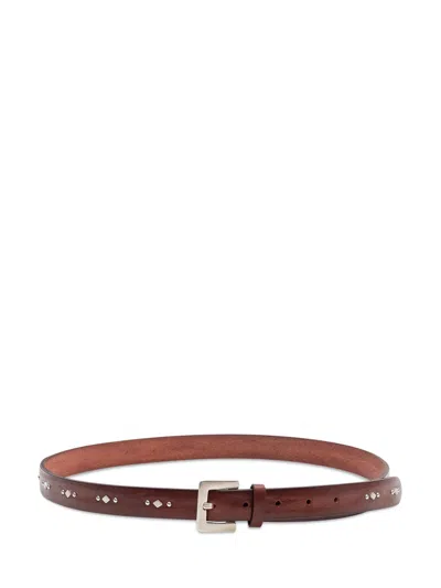 Orciani Sport Belt In Bruciato