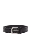 Orciani Studded Belt In Black