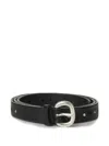 Orciani Studded Belt In Black
