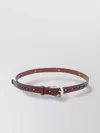 Orciani Studded Embossed Adjustable Length Belts