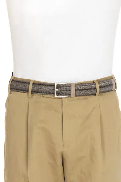 Orciani Stylish Leather Belt For Men In Blue