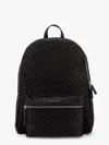 Orciani Suede Backpack With Interwined Motif