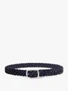 Orciani Suede Belt In Gray