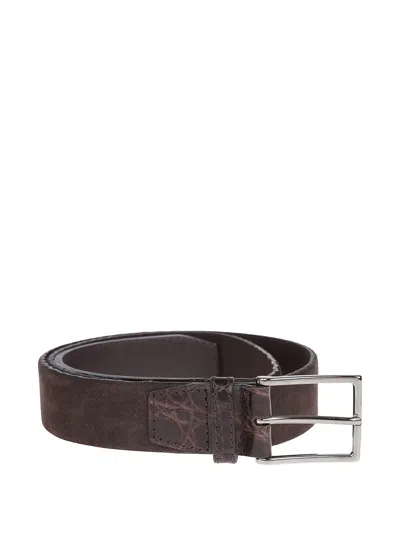 ORCIANI SUEDE BELT