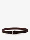 Orciani Suede Belt In Brown