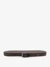 Orciani Suede Belt In Brown