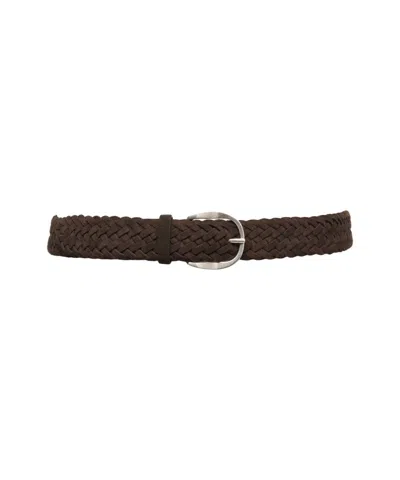 Orciani 'sup' Leather Belt In Brown